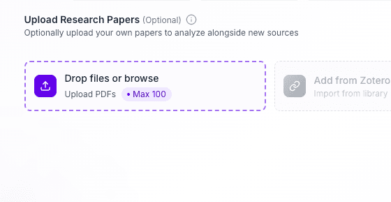 Import Your Research